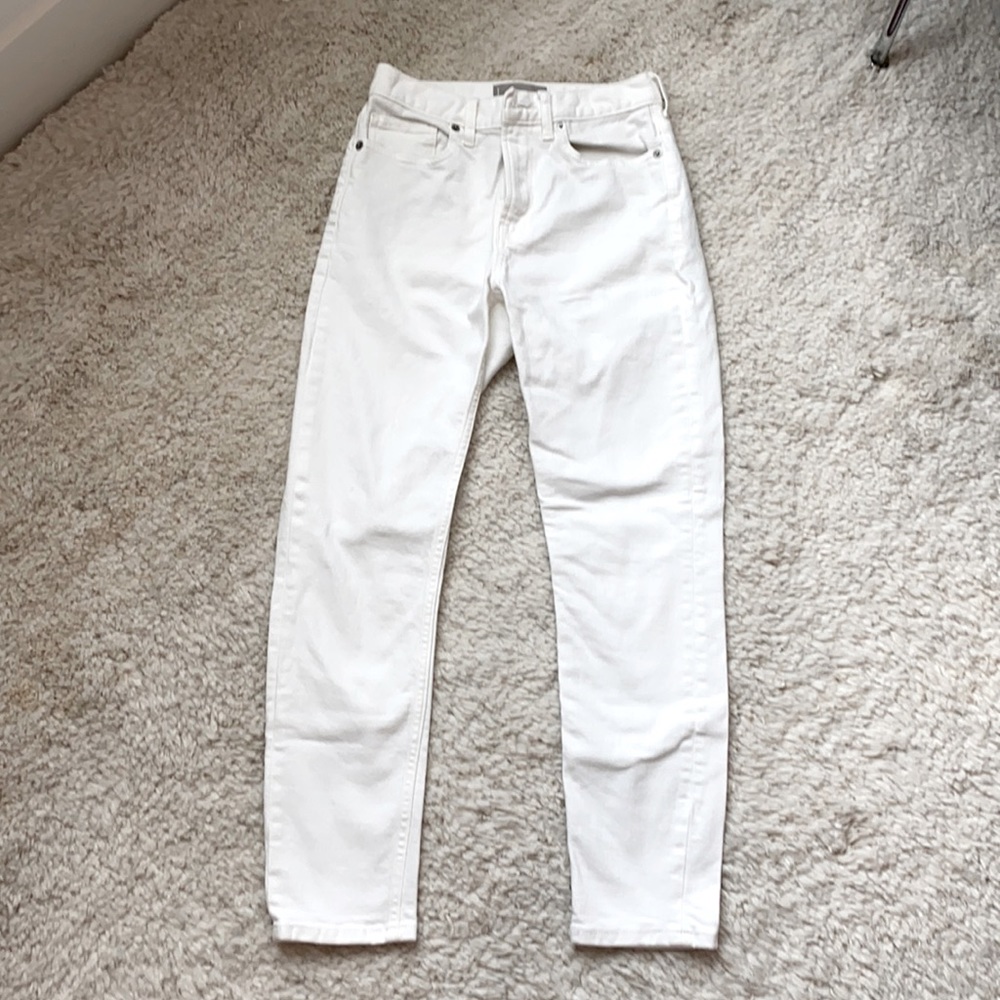 Everlane Ankle Jeans - Rigid White